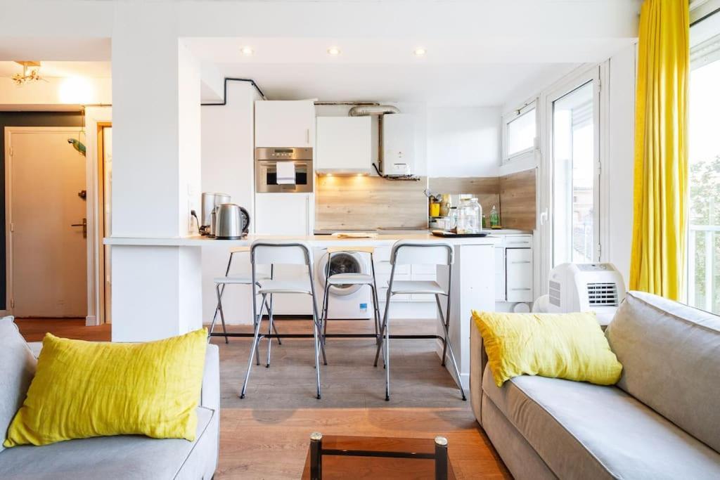 Double Appartement, Saint Michel, Parking, Wifi Toulouse Exterior foto